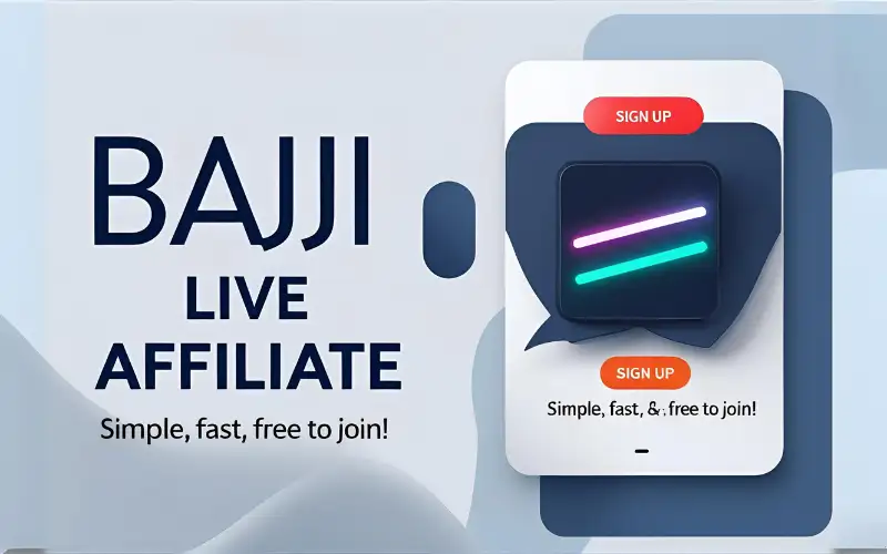 Quick sign-up for the Baji Live Affiliate program – your first step to big earnings in Dhaka