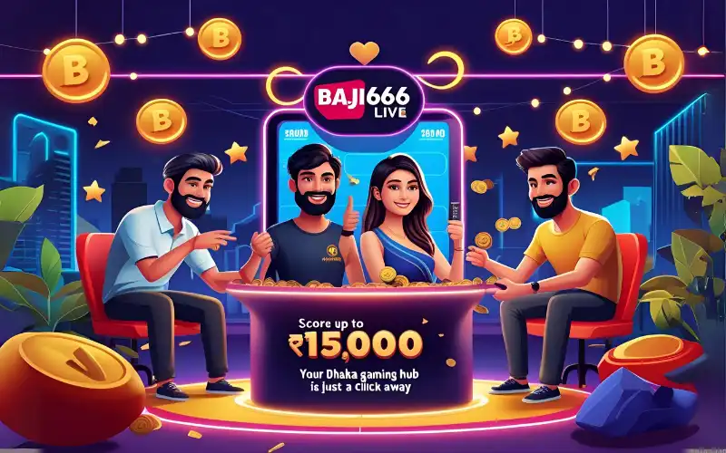 Baji666 live lets Dhaka players win ৳15,000 fast with secure payouts and real dealers.